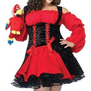 1X/2X Vixen Pirate Wench Costume
